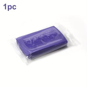 TEMU 보라색 차량 클레이 바 1개 - 트럭, SUV, 세단에 적합한 다용도 자동차 도구입니다. 내구성이 뛰어난 재료로 제작되었으며 배터리 없이 사용할 수 있으며 교체 가능한 차량 샌드와 함께 사용하기 쉽습니다. 이 액세서리는 차량 청소 A에 이상적입니다.