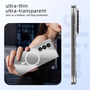 TEMU 삼성 Z 폴드 7/6 호환 강화 하드 스크래치 방지 자석 Z 폴드 5 투명 케이스, Z 폴드 4용 자석 폰 케이스, 렌즈 보호 풀 커버리지, 낙하 방지 및 내구성