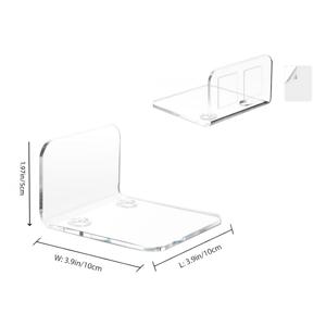TEMU 3개 아크릴 벽걸이, 보안 카메라, 피규어, 시계 및 화분에 적합