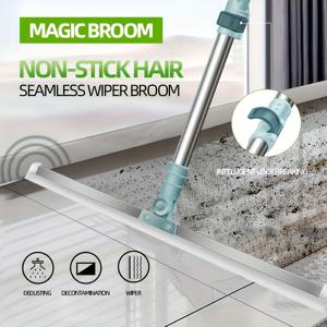 TEMU 매직 글라스 & 스크래퍼 - 헤비듀티 실리콘 블레이드 & 프레임 - 자가 청소 창문, 샤워 스퀴지 - 욕실, 바닥용 - 스크래치 없는 표면 (잔여물 없음) - 간편 보관 디자인