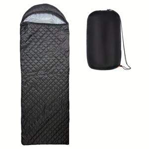 TEMU 휴대용 USB 전원 가열 침낭, 싱글 침낭, 야외 보온 침낭, 3단계 온도 조절, NTC 과열 보호. 야외, 하이킹, 캠핑 등 다양한 상황에 적합. 보조배터리 미포함, 하이킹 장비, 컴팩트 침낭, 휴대용 디자인, 고성능 소재, USB 침낭, 가열 침낭, 캠핑 및 하이킹 애호가, 야외 활동을 즐기는 분들을 위한 제품