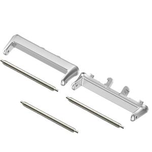 TEMU 삼성 갤럭시 Fit 3 스마트워치용 시계 스트랩 커넥터, 메탈 어댑터 및 교체 핀 포함, 블랙, 실버, 로즈 골드 색상 중 3가지 선택 가능 – 간편한 밴드 교체를 위한 튼튼한 추가 장치