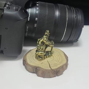 TEMU 빈티지 황동 수집용 피규어 | 중국 전통 풍요의 말 장식, 가정용으로 적합, 다양한 방 유형 및 휴일에 이상적