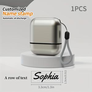 TEMU 맞춤형 개인 이름 인감 손글씨 서명 도장, 이름 및 주소 도장, 결혼식 초대장, 봉투, 사무용품, 교사 도장에 완벽함