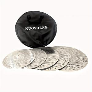 TEMU 저음량 심벌 팩 뮤트 심벌 세트 14