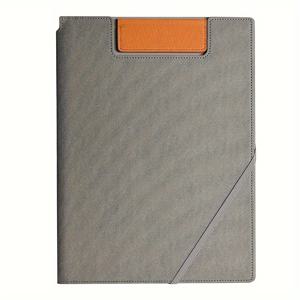 TEMU 1개 A4 인조가죽 대용량 문서 보관 파일, 사무용 다용도 폴더|포카바인더