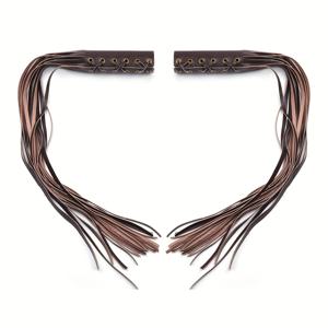 TEMU 유니버설 레트로 핸들바 그립 - 디테일이 돋보이는 슈퍼 파이버 가죽 커버, 쉬운 설치, 전기 자전거 및 자전거용 (블랙/커피) - 빈티지 스타일 업그레이드, 액세서리, 부품 및 액세서리, 바이크 개조, 클래식 바이크 룩, 견고한 구조, 고품질 소재, 스로틀 커버|전기자전거