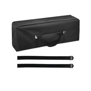 TEMU 전동 스쿠터용 다용도 다기능 수납 가방 1개 | 야외 장비, 텐트, 캐노피에 적합, 대용량 125cm, 블랙, 내구성이 뛰어나고 실용적임|전기스쿠터