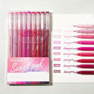 TEMU 9/6pcs 대용량 세트 손글씨 펜, 1.0mm 두께, 플루오레스센트, 혼합 색상, 깃털 없음, 그림 그리기, 색칠하기, 손글씨, 노트-taking, 학교 용품