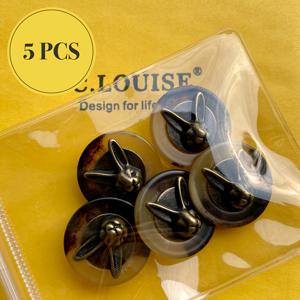 TEMU 5/10개 25mm 장식용 대형 샹크 단추, 빈티지 토끼 머리 인형, 알브레히트 뒤러 예술 작품, 의류 및 헤어 액세서리, 가방과 벨트, 모자와 스카프, 기타 홈 텍스타일 장식용