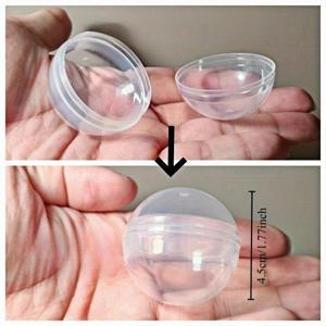 TEMU 42개입 투명 플라스틱 캡슐 - 우주인 강아지 디자인 | 클로 머신, 껌볼 디스펜서, 파티 선물, DIY 공예, 클로 머신 상품에 완벽 | 재미있는 테마 캡슐 | 내구성 플라스틱 캡슐, 새해, 발렌타인데이 선물