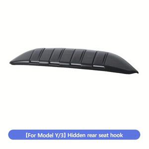 TEMU Tesla Model Y 및 Model 3용 차량 시트 뒷면 고리, 2021년~2024년 모델에 적합, 물품 정리 및 보관용