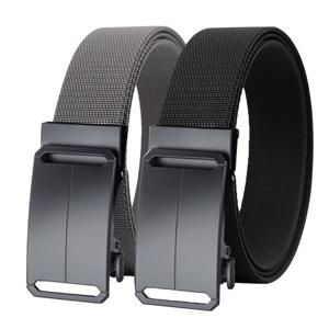 TEMU 2팩 탄력성 허리밴드 통기성 캐주얼 아웃도어 스포츠 벨트 - 다용도 선물 선택