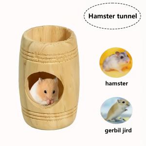 TEMU 햄스터 원통형 롤링 터널 장난감, 햄스터를 위한 지루함 해소 터널, 배터리 없음
