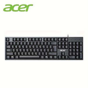 TEMU Acer 키보드, 유선 키보드, 사무용 키보드, 노트북 키보드, 컴퓨터 키보드, 방수, 클래식한 느낌, USB 전원, PC 게이밍 및 사무용으로 적합 - 게이머를 위한 스타일리시한 선물, 튼튼하고 내구성 좋음 - K-212B