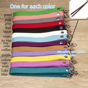 TEMU 13가지 색상의 캔버스 소재 DIY 조절 가능한 넓은 어깨끈 13개 세트, 사이즈 27.56-51.18인치, DIY 가방 제작 및 손목 밴드, 크로스바디 백, 핸드백 등 어깨끈 교체에 적합. 훌륭한 DIY 선물, DIY 지갑 제작|에코백