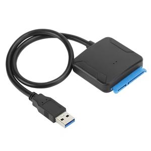 TEMU USB to SATA 하드 드라이브 어댑터 케이블, 2.5/3.5인치 기계식 솔리드 스테이트 드라이브 광학 드라이브 데이터 리더, USB 3.0 고속 연결, 최대 4TB 하드 드라이브 지원, 데스크탑 노트북용