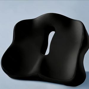 TEMU 모든 사람에게 적합한 메모리 쿠션, 사무실 의자, 좌석, 비행기, 관람석용 - 장시간 앉아 있는 직장인에게 적합, 3가지 색상 선택 가능