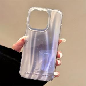 TEMU 그라데이션 퍼플 레이저 아이폰 17 프로 맥스 16 15 14 13 11 12 프로 맥스 16 15 14 플러스 심플 오로라 스타 소프트 보호 케이스