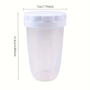 TEMU 1개 MAMSHIB 핸드헬드 밀가루 체 (미세 메시 포함) - 강력한 플라스틱 베이킹 체, 가벼운 파우더당 & 코코아 먼지 뿌리기 도구 (케이크, 쿠키, 페이스트리용) - 가정 및 전문 베이커에게 적합 - 간편한 세척 주방 가제트, 베이킹용 밀가루 체