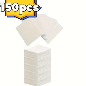 TEMU 150개, 수족관 색상 흡수 시트, 노란색 및 녹색 물때 제거 특수 소재, 수족관 필터 천, 물고기 배설물 제거, 정수 용지