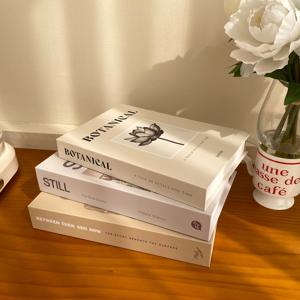 TEMU 3개 세트 고급 시뮬레이션 종이 책 | 커피 테이블, 책장, 침대 옆 테이블용 모던 홈 아이템, 방의 미적 감각 및 휴일 장식에 적합, 브랜드: QIWSUDFBW