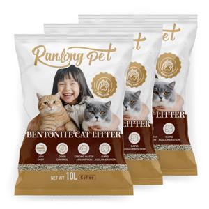 TEMU 벤토나이트 고양이 모래 오리지널 대용량 먼지없는 캣 샌드 18KG