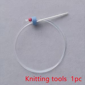 TEMU 패션 원형 미끄럼 방지 핀 | 투명 플라스틱, 뜨개질 및 어버이날 선물로 적합