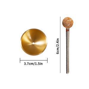 TEMU 싱잉 볼 세트 | 명상 사운드 볼, 요가, 명상, 휴식, 마음챙김, 차크라 치유, 스트레스 해소, 자가 조절을 위한 섬세하고 즐거운 소리 | 우아한 액세서리, 컴팩트한 디자인, 힐링 톤, 요가 수련자에게 적합