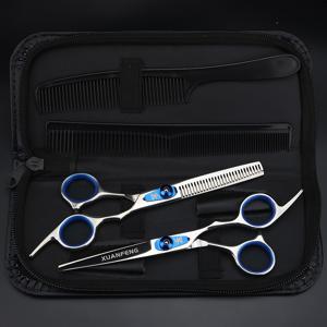 TEMU 프로페셔널 헤어 커팅 가위, 6인치 씬닝 가위, 홈 헤어컷 및 앞머리 스타일링, DIY 헤어 커팅 키트
