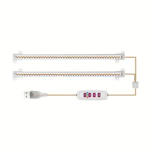 TEMU USB 하드 라이트 스트립 따뜻한 3000K 식물 조명 30CM, 8-12-16시간 타이머 제어, USB , 색온도 및 밝기 조절 가능, 실내 캐비닛 조명, 식물 램프, USB 조명 기구, 장식 조명, 컴퓨터 부착 장치|타이머
