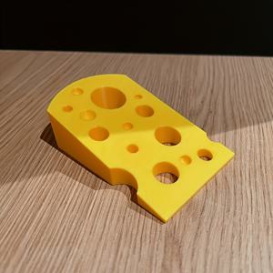 TEMU 스위스 치즈 도어 스토퍼 - 헤비듀티 플라스틱 - 노란색 도어 웨지, 귀여운 치즈 모양 - 문 아래 안전 범퍼, 방, 침실, 주요 문에 적합 - 나사 없음/쉬운 설치