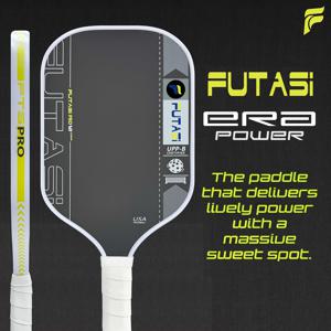 TEMU 파워 피클볼 패들 | 오리지널 카본 파이버와 거친 프로스티드 표면으로 파워와 스핀을 강화, 다이내믹 퓨전 코어 디자인, 공격적인 플레이어를 위한 전용 제작 피클볼 패들