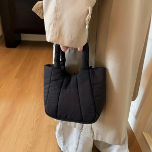 TEMU 여성용 미니 핸드백 - 탈착식 크로스바디/숄더 스트랩, 자석 스냅 미니 토트, 내구성 좋은 섬유 지갑, 여행 및 일상 사용에 적합 - 우아한 미니 파우치, 손세탁 가능 (스트랩 포함)|크로스백|슬링백|지갑