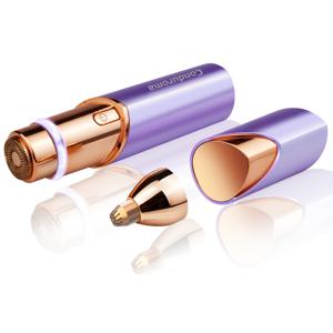 TEMU 눈썹 제모기, 얼굴 제모기, LED 라이트가 있는 여성용 전기 면도기로 즉각적이고 무통증 제모