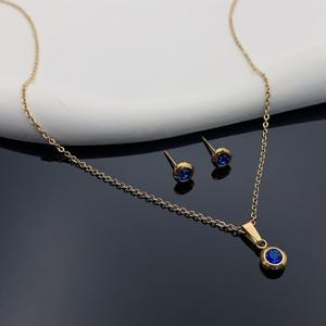 TEMU 여성 스타일 라운드 지르코니아 펜던트 목걸이 및 귀걸이 3pcs 세트. 어버이날 또는 생일 선물로 완벽하며, 선생님 및 친척에게 적합하며, 댄스 파티, 결혼식 및 졸업 시즌에 이상적입니다.