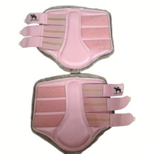 TEMU 벨벳 말 다리 보호대, 말 다리 디자인, XL, L, M, S 사이즈로 제공. 승마 다리 랩, 말 발 부츠, 드레스지 다리 보호대, 평평한 훈련 다리 보호대, 말 다리 랩, 배터리 없음