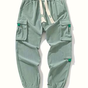 TEMU 코듀로이 카고 팬츠|남자바지