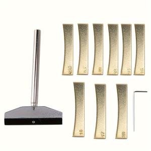 TEMU 전기 기타 피렛 보드 수리 키트, 노란색 합금 압력 캔들 인서트, 금속 음악 기구 액세서리, 기타 유지 보수 도구 세트