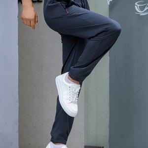 TEMU 남성용 속건성 스포츠 바지, 여름에 적합한 가볍고 통기성 좋은 테이퍼드 조거, 러닝 및 피트니스용