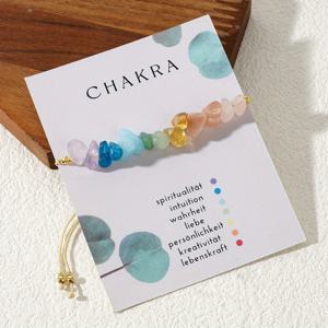 TEMU 1개 여성용 패션 팔찌 스타일 천연 자갈 비즈 스트링 팔찌 아내/남편/커플/친구/생일 선물/축제 선물 일상 착용