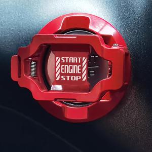 TEMU 1개 범용 금속 푸시 스타트 버튼 커버 자동차 점화 장치, 긁힘 방지 엔진 시동 정지 보호 장치, 쉬운 설치 차량 내부 액세서리