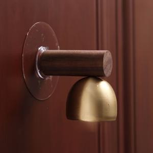 TEMU 창의적인 목재 도어벨, 고체 목재 문 열림 벨, 냉장고 벨, 매장 입구 벨, 창의적인 풍경, 냉장고 알림 도어벨, 사람들에게 작은 선물, 맑고 멜로디어스한 소리