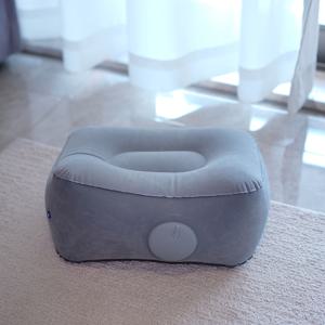 TEMU 인플레이블 프레스 레그 베개, 여행용 부드러운 인플레이블 다리 베개 스텔: 비행기, 기차, 자동차 및 사무실에서 편리하고 편안하게 즐겨보세요