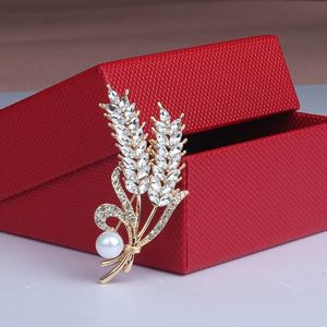 TEMU 여성을 위한 밀 귀걸이, 가을과 겨울에 이상적, 간단한 귀리 디자인을 특징으로, 봄과 여름 액세서리에 완벽합니다.