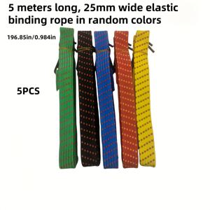 TEMU 차량용 탄성 스트랩 3개 및 5개 세트, 튼튼하고 두꺼운 코드, 및 전기 자전거 고정을 위한 다용도 도구|자전거|전기자전거