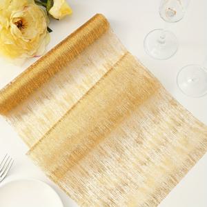 TEMU 1pc 골든 태슬 테이블 러너 - 100% 폴리에스터, 직사각형, 단색, 크리스마스, 발렌타인데이, 생일, 어머니의 날, 부활절, 결혼식에 이상적 | 우아한 태슬이 장식된 장식 테이블 세팅