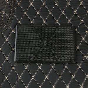 TEMU 범용 PVC 미끄럼방지 자동차 바닥매트, 내구성 강한 풋 페달, 차량 내부 액세서리