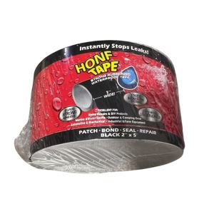 TEMU 플렉스 테이프 MAX - 400% 강화 방수 유연 접착 테이프, 초고강도 고무 처리, 실내/외부 사용 가능, 홈, RV, 지붕, 파이프, 수영장용 완벽한 내부 수리 테이프 | 블랙/화이트 | PVC 소재