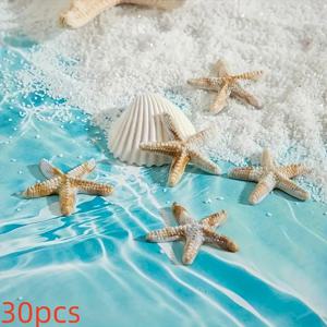 TEMU 30개/15개 수제 3D 펜던트 - 오션 테마 주얼리 참, 바다 질감 DIY 공예용품, 목걸이 & 귀걸이용 수제 참, 해변 주얼리 제작, 해안 보호 아티산 선물 (30개 또는 15개)